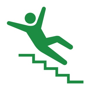 階段で転倒する人 Human Pictogram 2 0 無料 人物ピクトグラム素材 2 0