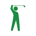 golf pictogram