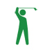 golf pictogram